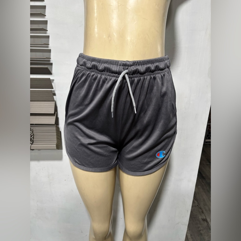 Champion Women's Athletic Shorts in Dark Gray